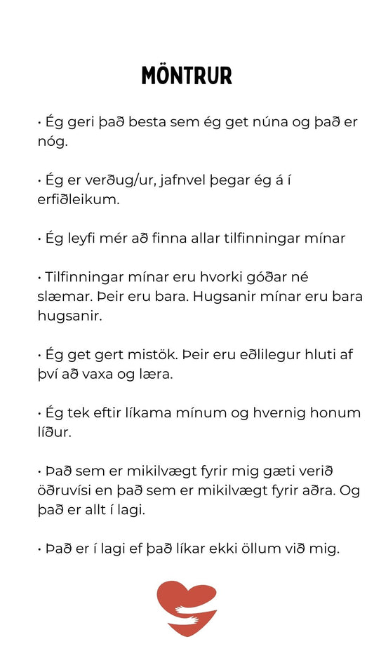 Betra sjálfstraust (rafræn vinnubók)